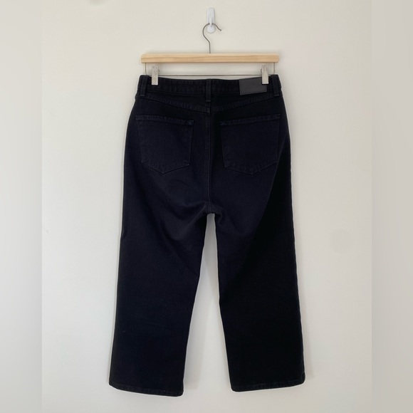 Frank + Oak Black Straight Leg Jeans - Picture 5 of 6